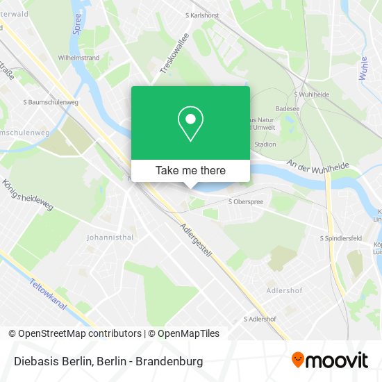 Карта Diebasis Berlin