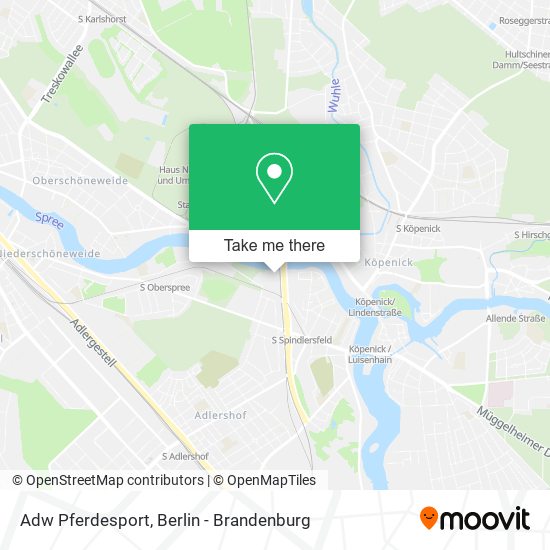 Adw Pferdesport map