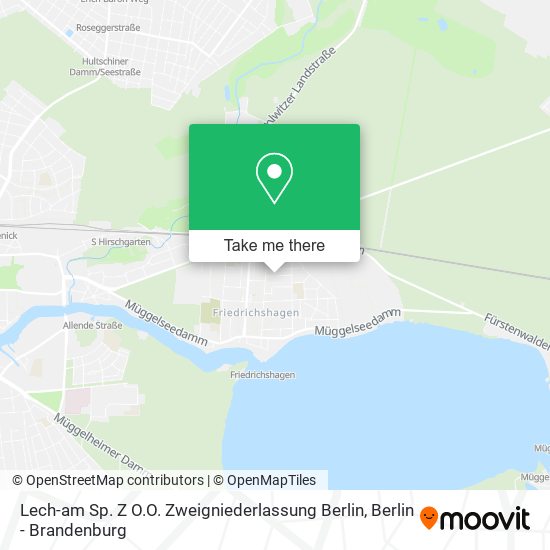 Карта Lech-am Sp. Z O.O. Zweigniederlassung Berlin