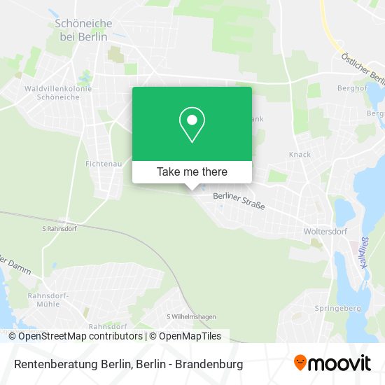 Карта Rentenberatung Berlin