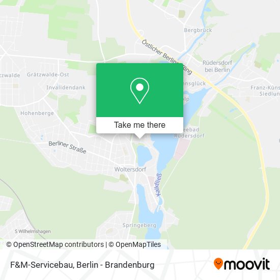 F&M-Servicebau map