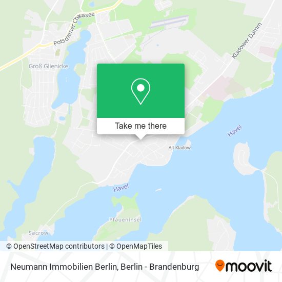 Neumann Immobilien Berlin map