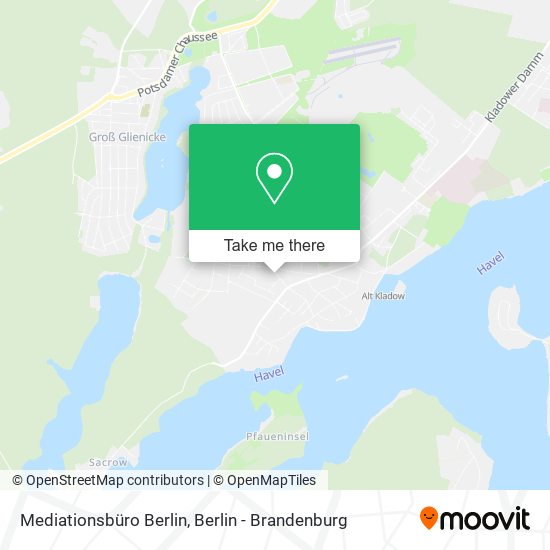 Карта Mediationsbüro Berlin