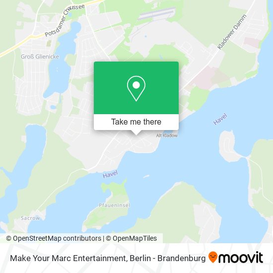 Make Your Marc Entertainment map