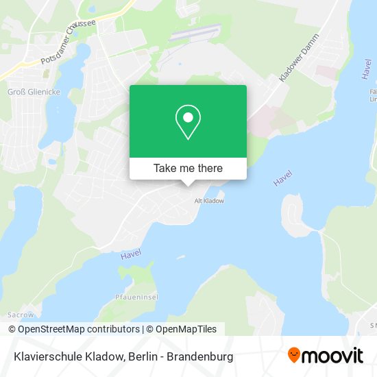 Klavierschule Kladow map