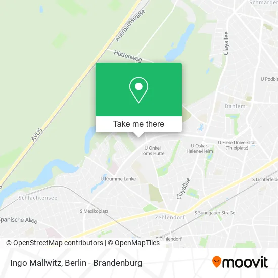 Карта Ingo Mallwitz