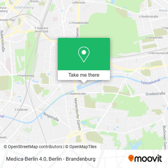 Medica-Berlin 4.0 map