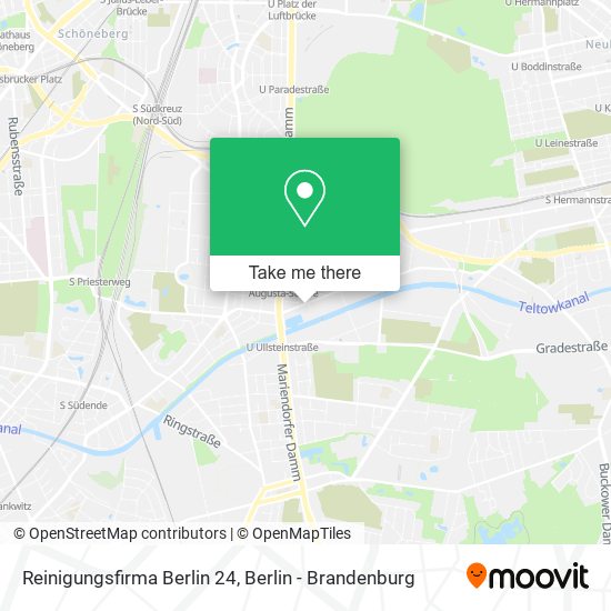 Reinigungsfirma Berlin 24 map