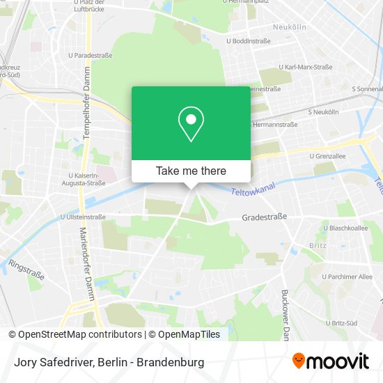 Jory Safedriver map