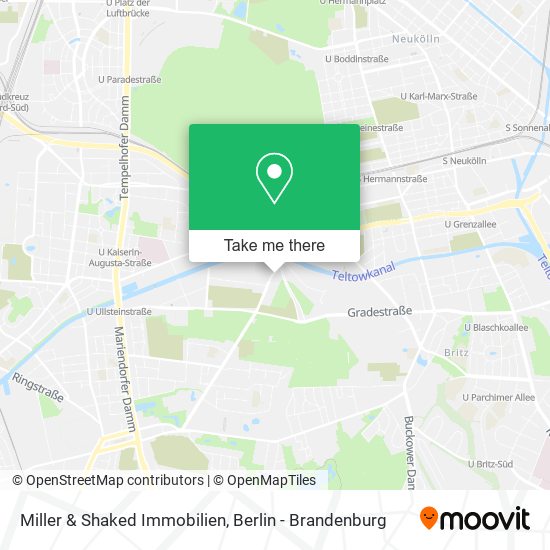 Miller & Shaked Immobilien map