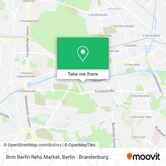 Карта Brm Berlin Reha Market