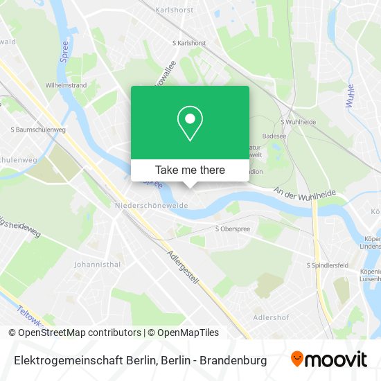 Elektrogemeinschaft Berlin map