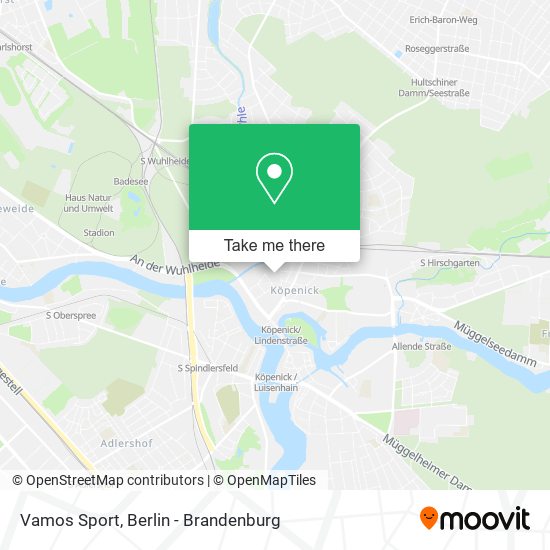 Vamos Sport map