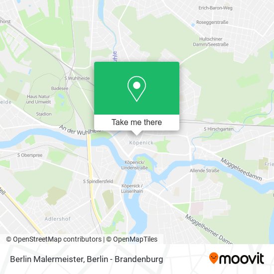 Berlin Malermeister map