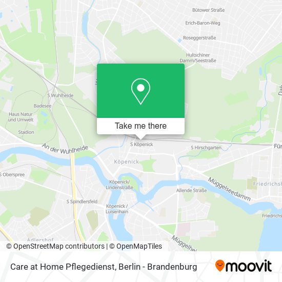 Care at Home Pflegedienst map