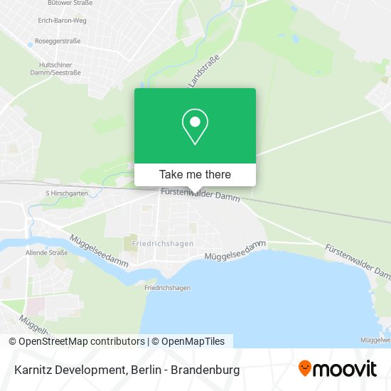 Karnitz Development map