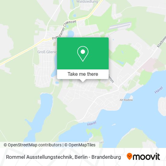 Карта Rommel Ausstellungstechnik
