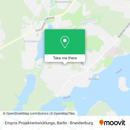 Empris Projektentwicklungs map