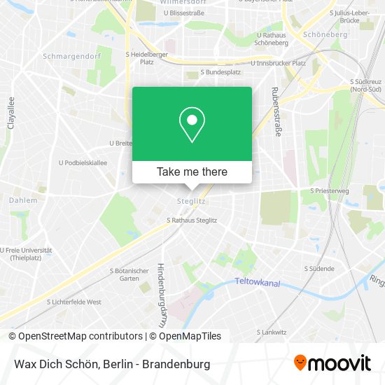 Wax Dich Schön map