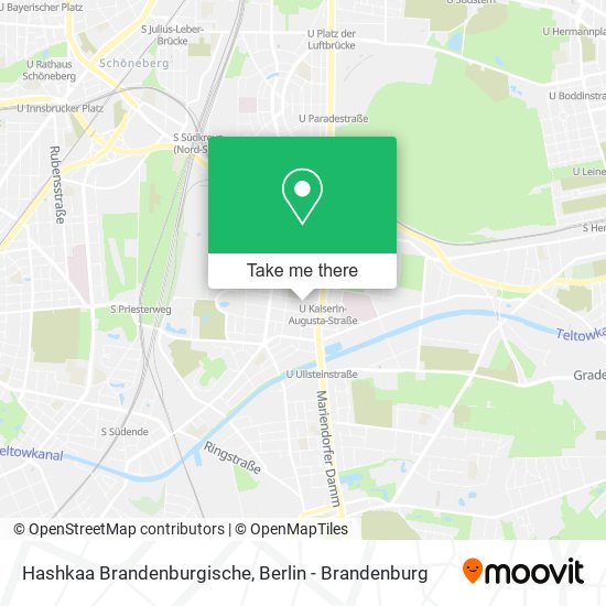 Карта Hashkaa Brandenburgische