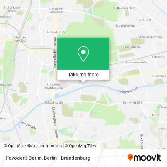 Карта Favodent Berlin