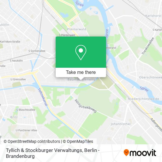 Tyllich & Stockburger Verwaltungs map