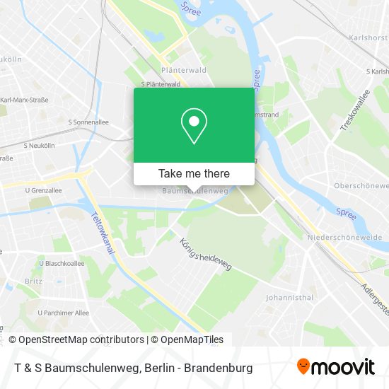 T & S Baumschulenweg map