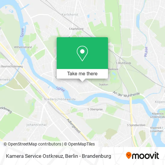 Карта Kamera Service Ostkreuz