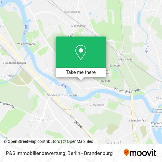 P&S Immobilienbewertung map