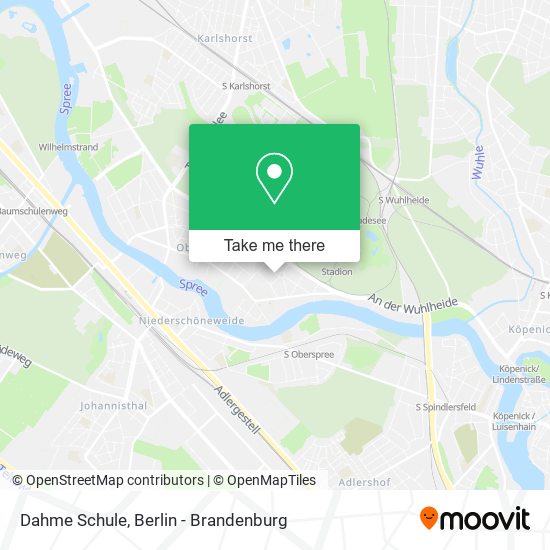 Dahme Schule map