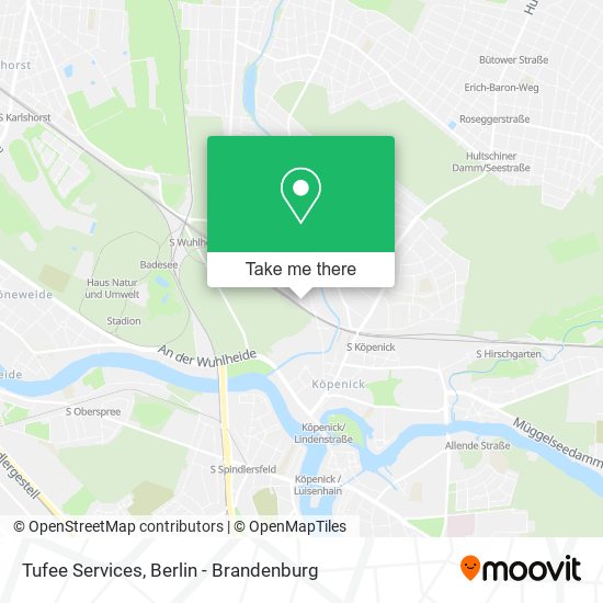 Tufee Services map