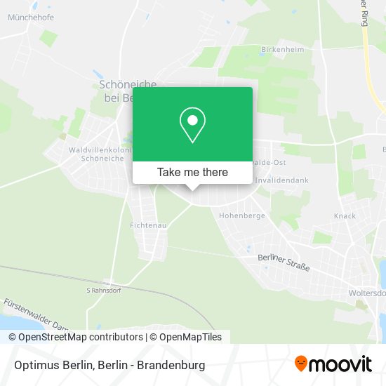 Карта Optimus Berlin