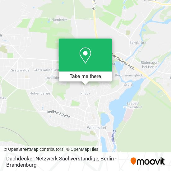Карта Dachdecker Netzwerk Sachverständige