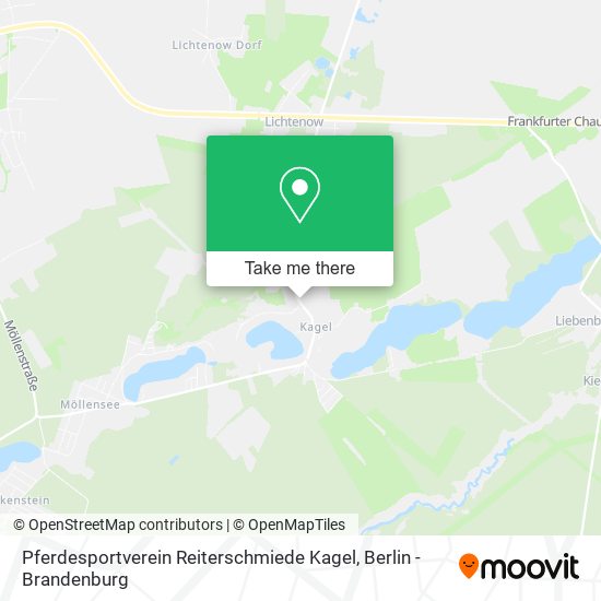 Pferdesportverein Reiterschmiede Kagel map