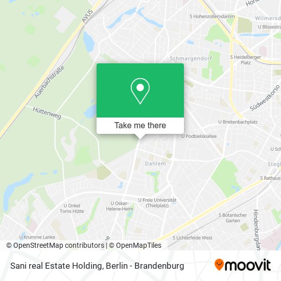 Sani real Estate Holding map