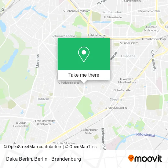 Карта Daka Berlin