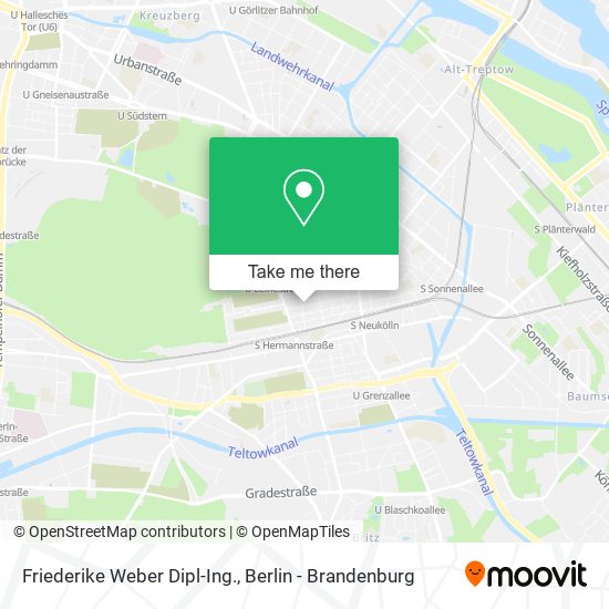 Friederike Weber Dipl-Ing. map