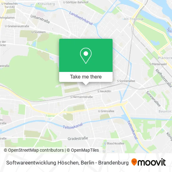 Карта Softwareentwicklung Höschen