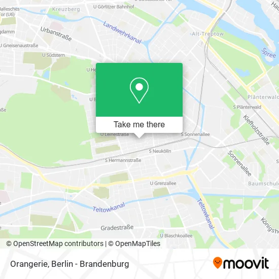 Карта Orangerie