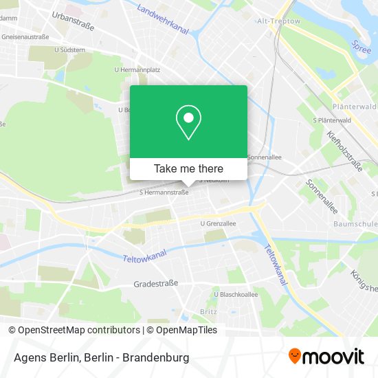 Agens Berlin map