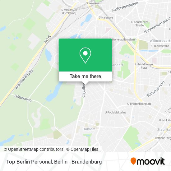 Top Berlin Personal map