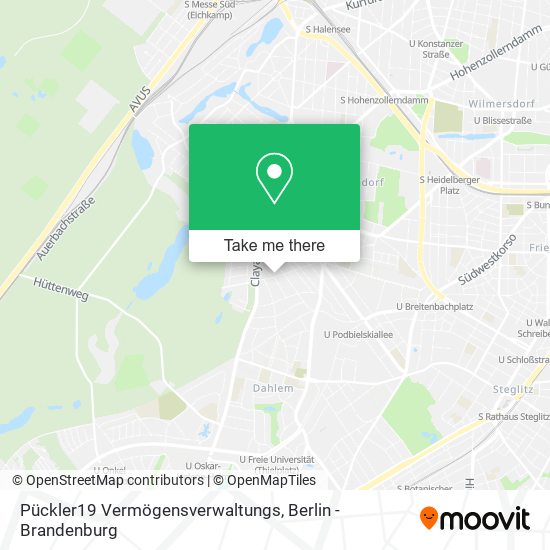 Pückler19 Vermögensverwaltungs map