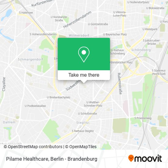 Pilame Healthcare map
