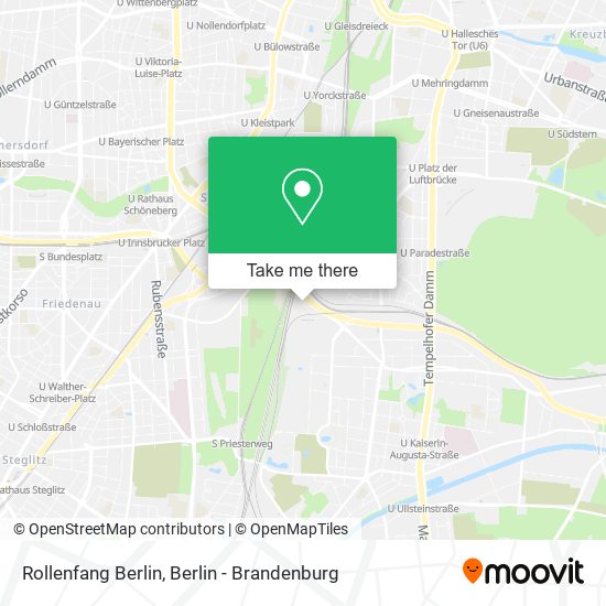 Rollenfang Berlin map