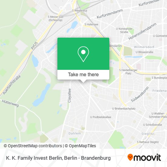 K. K. Family Invest Berlin map