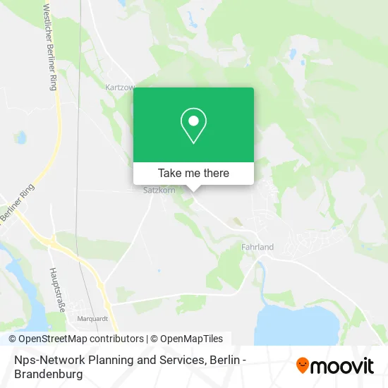 Карта Nps-Network Planning and Services