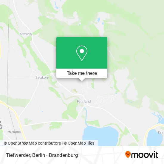 Карта Tiefwerder