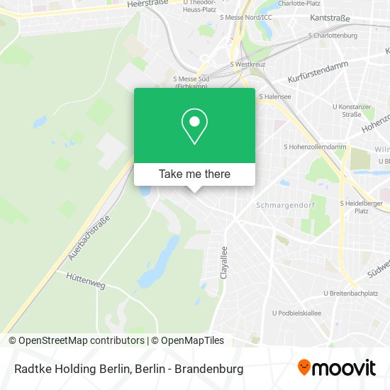 Карта Radtke Holding Berlin