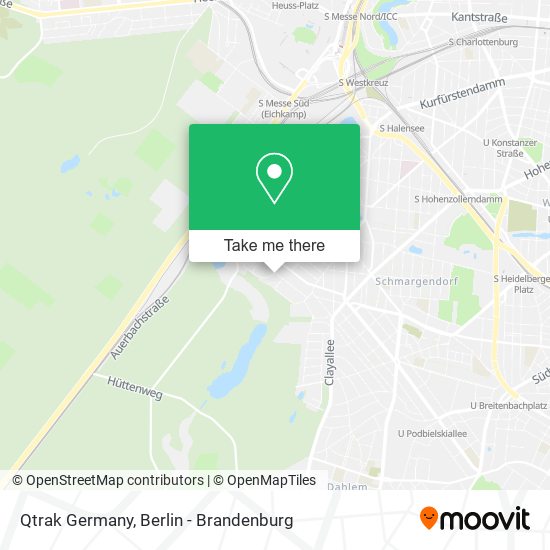 Qtrak Germany map