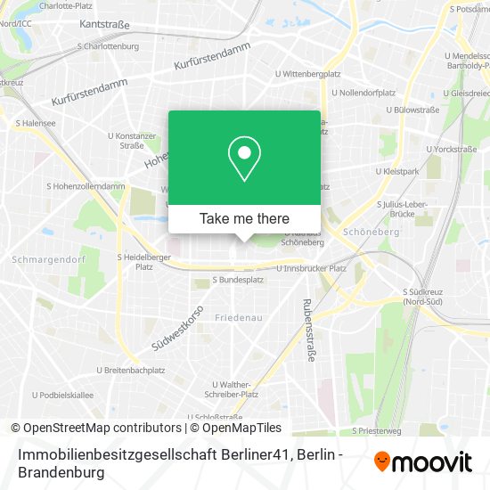 Immobilienbesitzgesellschaft Berliner41 map